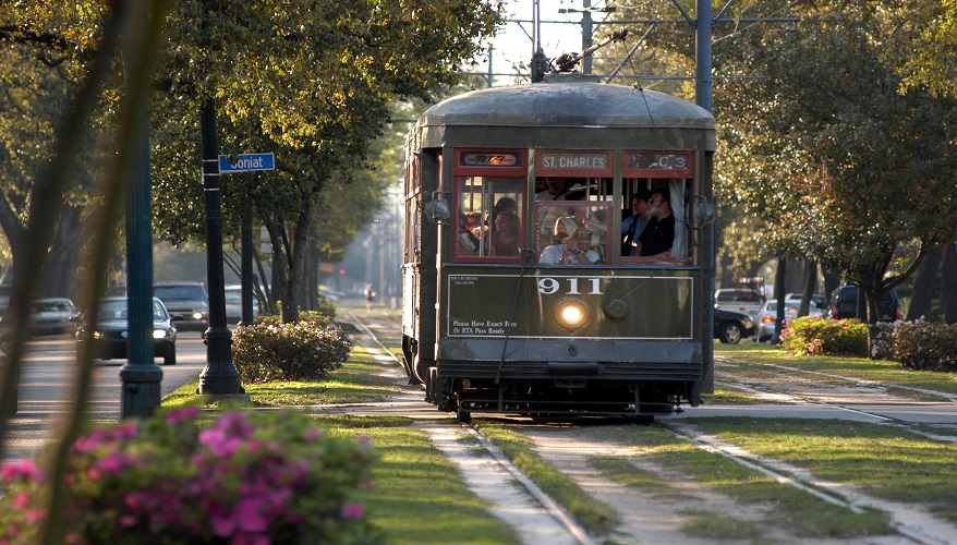 Street car in New Orleans